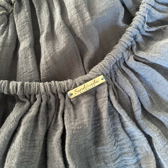 Navy Blue Halter Open Back Maxi Dress - Picture 7 of 8